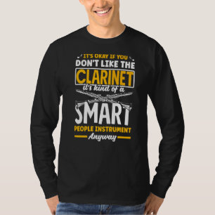Klarinette Klarinette Klarinette Player Smart Pe T-Shirt