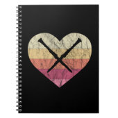 Klarinette Lieben Notizblock (Vorderseite)