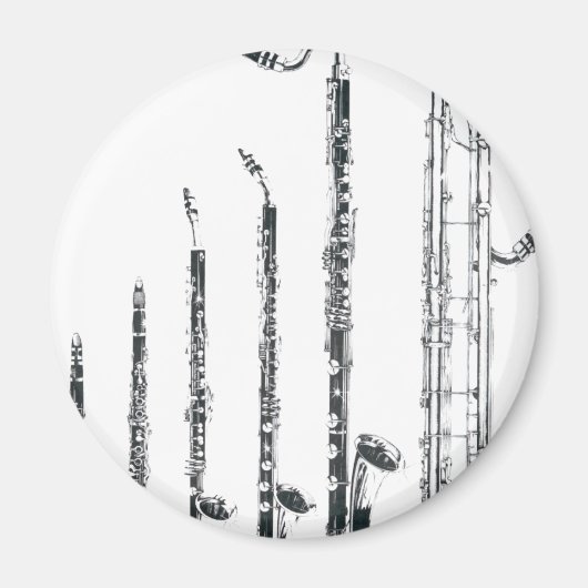 Klarinette Magnet (Vorne)