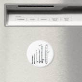 Klarinette Magnet (In Situ (Geschirrspüler))