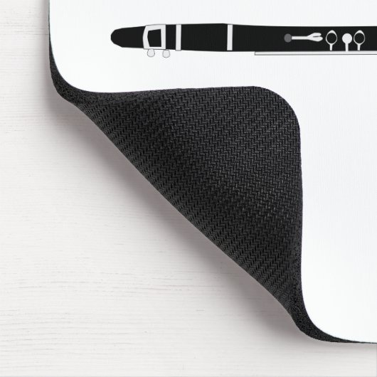 Klarinette Mousepad (Ecke)