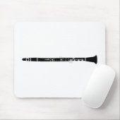 Klarinette Mousepad (Mit Mouse)