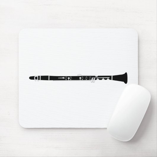 Klarinette Mousepad (Mit Mouse)