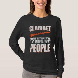 Klarinette Musikinstrument T-Shirt