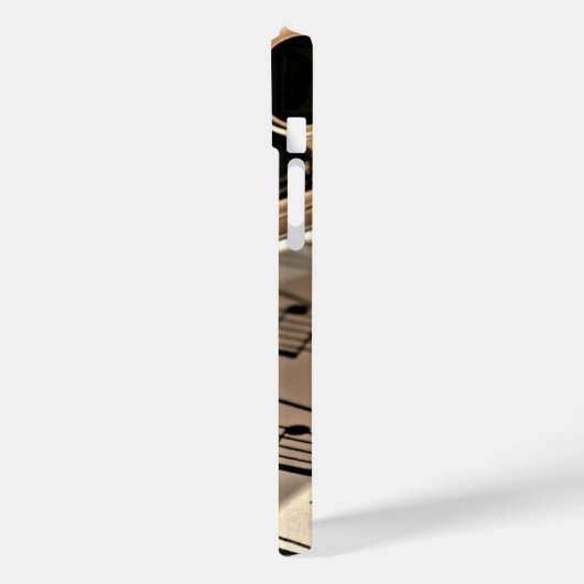 Klarinette Nah Case-Mate iPhone Hülle (Rückseite / Links)