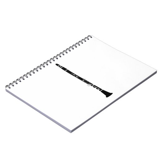 Klarinette Notizblock (Linke Seite)