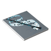 Klarinette Notizblock (angewinkelt)