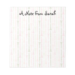 Klarinette Notizblock