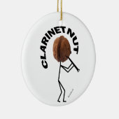 Klarinette Nut Keramikornament (Rechts)