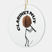 Klarinette Nut Keramikornament (Links)
