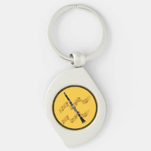 Klarinette, populäres Design, Schlüsselanhänger