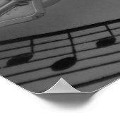 Klarinette Poster (Ecke)