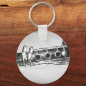 Klarinette Schlüsselanhänger (Vorderseite)