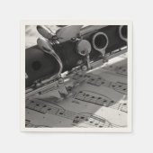 Klarinette Serviette (Vorderseite)