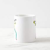 Klarinette Stickman Kaffeetasse (Mittel)