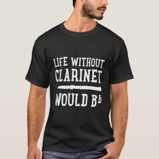 Klarinette T-Shirt (Vorderseite)