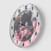 Klarinette und Flöten im Parade Große Wanduhr (Winkel)