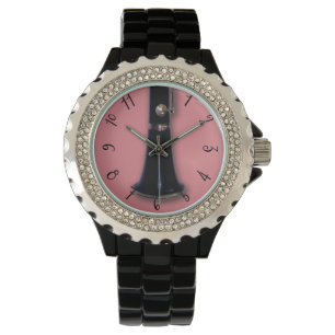 Klarinette von Leslie Harlow Armbanduhr