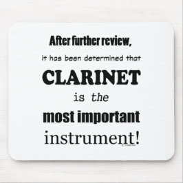 Klarinette wichtigstes Instrument Mousepad