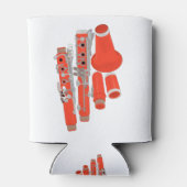 Klarinette zerlegt dosenkühler (Rückseite)