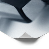 Klarinette zu Musikvorlagen Poster (Ecke)