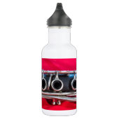 Klarinette zu Rot Edelstahlflasche (Rechts)