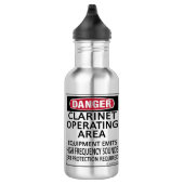 Klarinettenbereich Edelstahlflasche (Rechts)