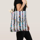 Klarinettendruck, farbige Klarinetten, Klarinetten Tasche (Von Nahem)