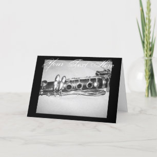 Klarinettenkarte Karte