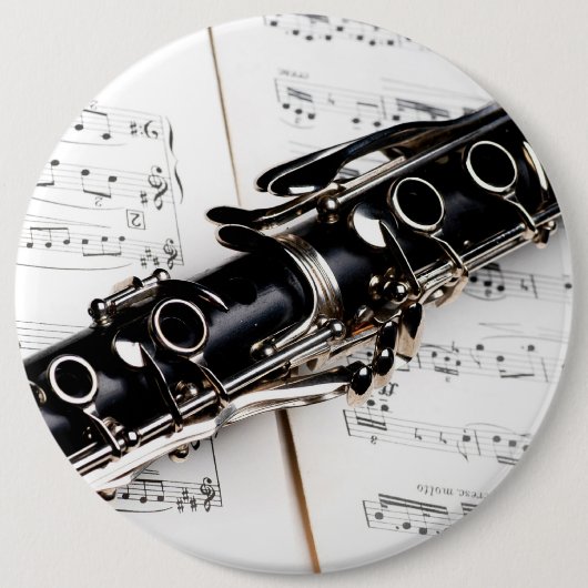 Klarinettenmusik Button (Vorderseite)