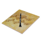 Klarinettenmusik, populäres Design, Fliese (Seite)