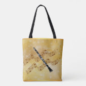 Klarinettenmusik, populäres Design, Tasche (Rückseite)