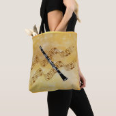 Klarinettenmusik, populäres Design, Tasche (Von Nahem)