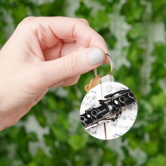 Klarinettenmusik Schlüsselanhänger (Hand)