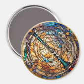 Klarinettenmusikinstrument Magnet (Vorderseite/Rückseite)