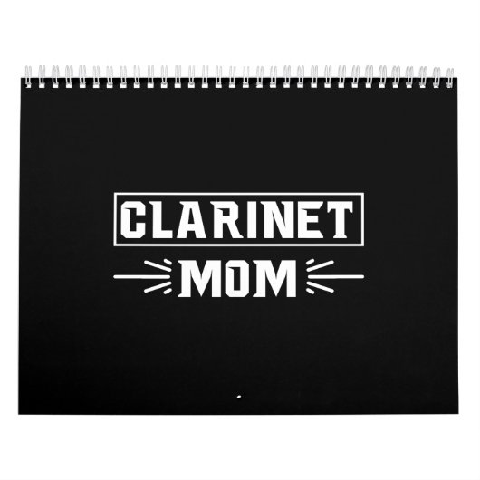 Klarinettenmutter Kalender (Titelbild)