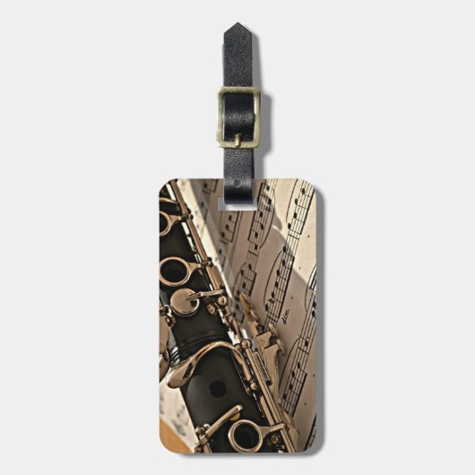 Klarinettenschließung Gepäckanhänger (Vorderseite vertikal)