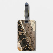 Klarinettenschließung Gepäckanhänger (Rückseite vertikal)