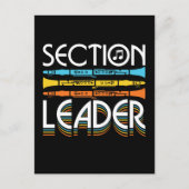 Klarinettenspalette Postkarte (Vorderseite)