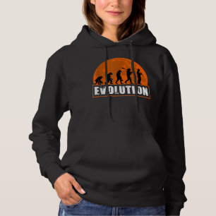 Klarinettenspieler, Funny Human Evolution Gift3 Hoodie