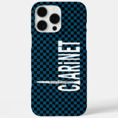 Klarinettentext Case-Mate iPhone Hülle (Rückseite)
