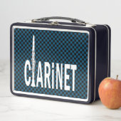 Klarinettentext Metall Brotdose (Beispiel)