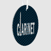 Klarinettentext Ornament (Vorderseite)