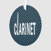 Klarinettentext Ornament (Vorderseite)