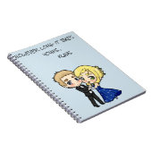 Klaroline Notizbuch Notizblock (Rechte Seite)