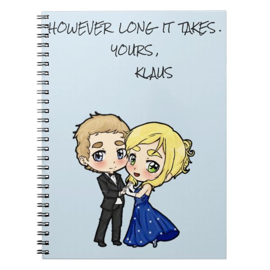 Klaroline Notizbuch Notizblock (Vorderseite)