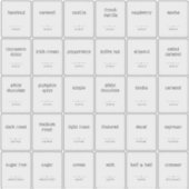 Klarsichtige 2 x 2,5" Aufkleber für das Coffee Bar (Vorderseite)