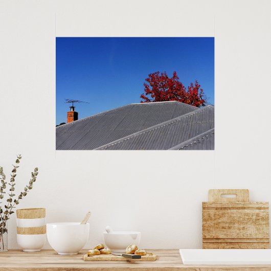 Klartagsdruck Poster (Küche)