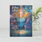 Klartraum | Visionäres Design Einladung (Stehend Vorderseite)