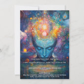 Klartraum | Visionäres Design Einladung (Rückseite)